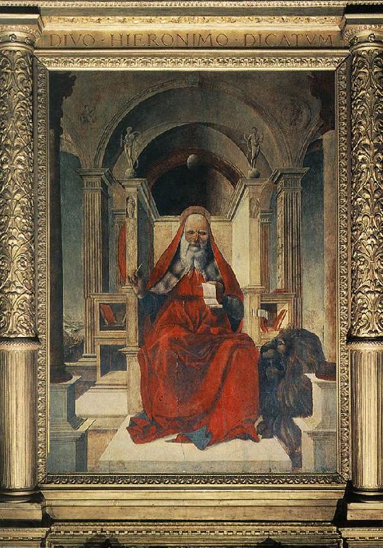COSTA, Lorenzo St Jerome dfg Spain oil painting art